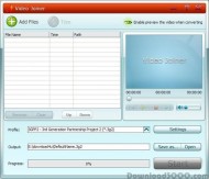 GiliSoft Video Joiner screenshot